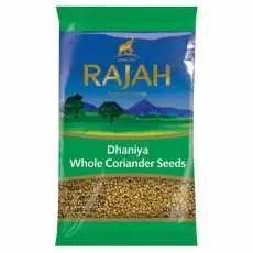 Rajah Whole Coriander Seeds - Honesty Sales U.K