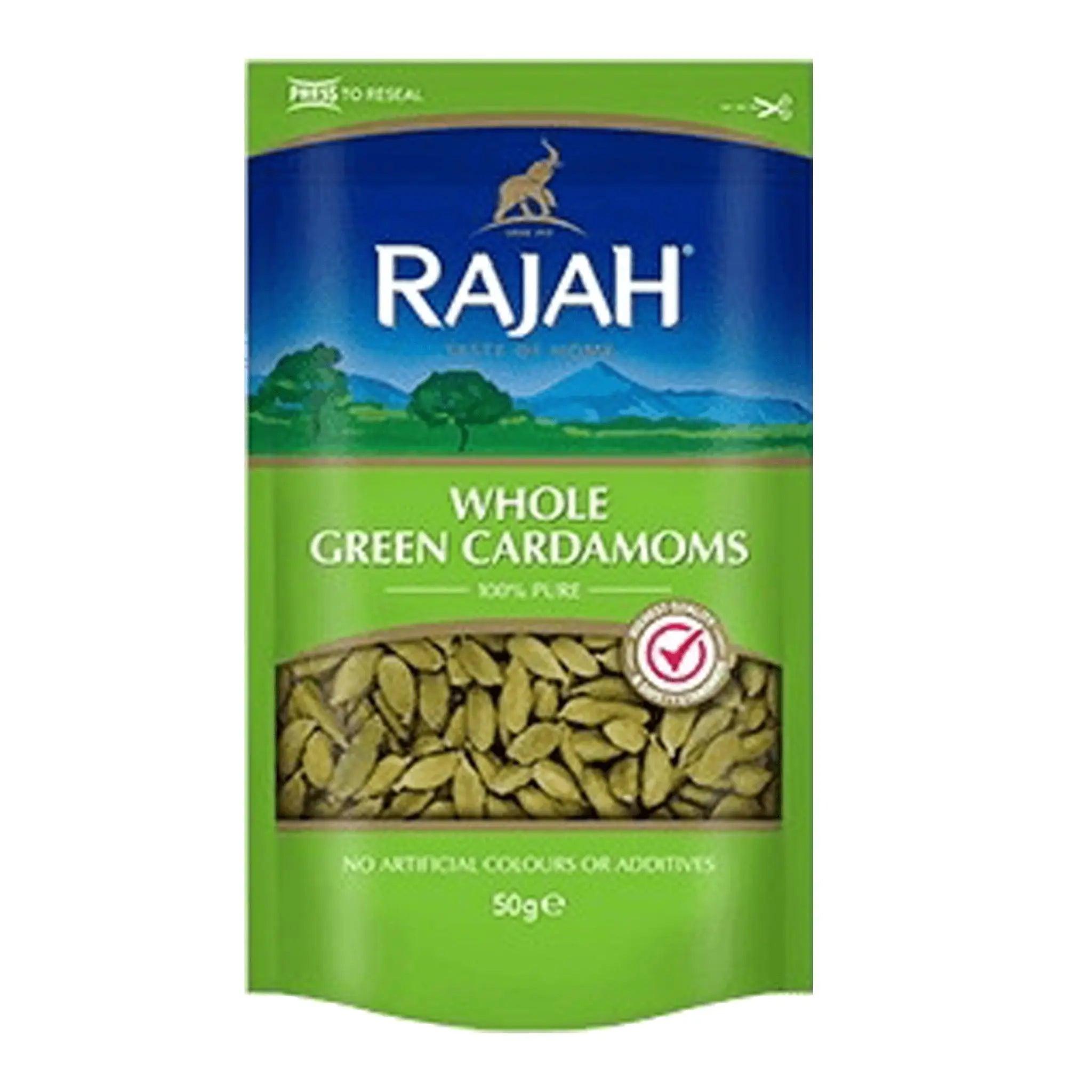 Rajah Whole Green Cardamoms(50g) Rajah