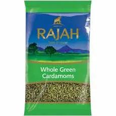 Rajah Whole Green Cardamons 50g Since 1931 - Honesty Sales U.K