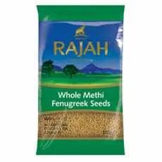 Rajah Whole Methi Fenugreek of 100g - Honesty Sales U.K