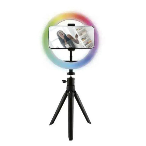 Rechargeable Selfie Ring Light KSIX Smartphone 12W - Honesty Sales U.K