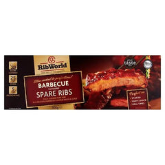 RibWorld Barbecue Flavoured Spare Ribs 500g - Honesty Sales U.K