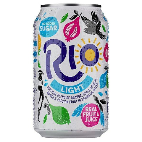 Rio Light 330ml (Case of 24) - Honesty Sales U.K