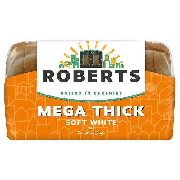 Roberts Mega Thick Soft White 800g ( Case of 1) - Honesty Sales U.K