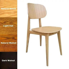Robinson Wooden Chair in Dark Walnut - Honesty Sales U.K