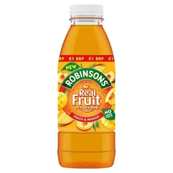 Robinsons Ready to Drink Peach & Mango Juice Drink PMP 500ml (Case of 12) - Honesty Sales U.K