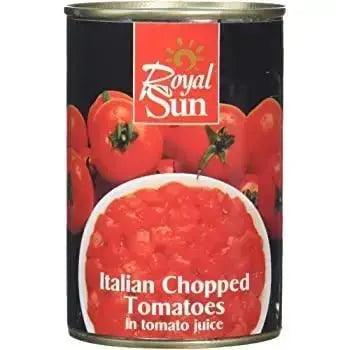 Royal Sun Chopped Tomatoes & Plum Tomatoes 400g - Honesty Sales U.K