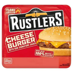 Rustlers Flame Grilled Cheese Burger 141g - Honesty Sales U.K
