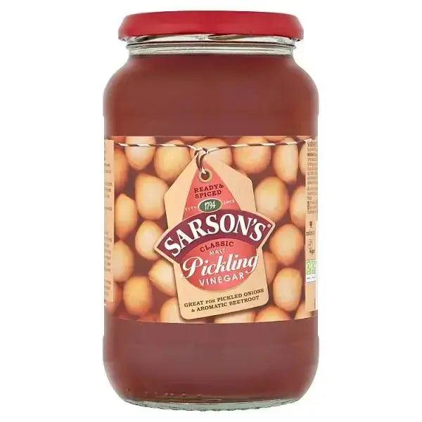 Sarson's Classic Malt Pickling Vinegar 950ml - Honesty Sales U.K