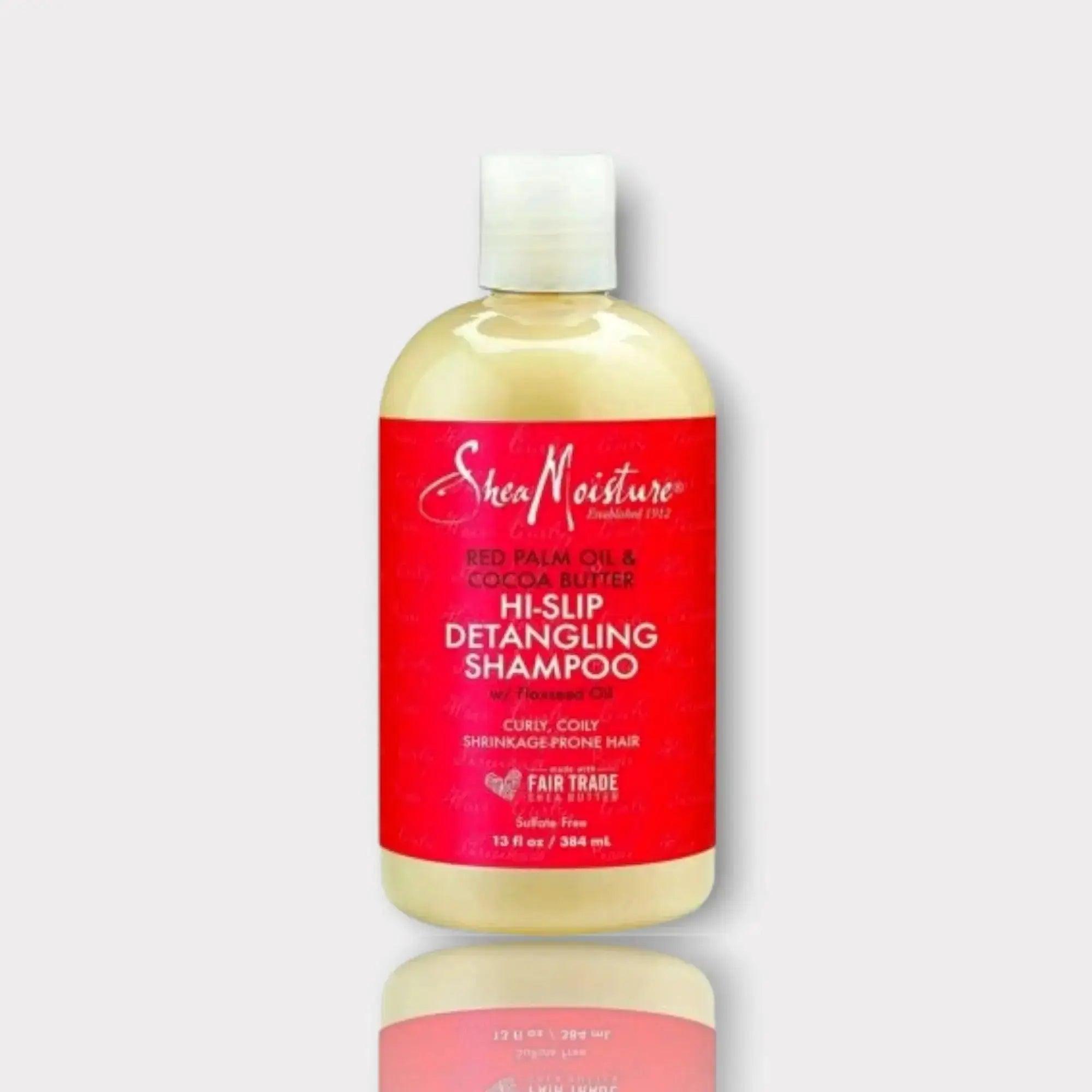 Shea Moisture Cocoa Butter Oil - Red Palm Oil & Cocoa Butter Detangling Shampoo - Honesty Sales U.K