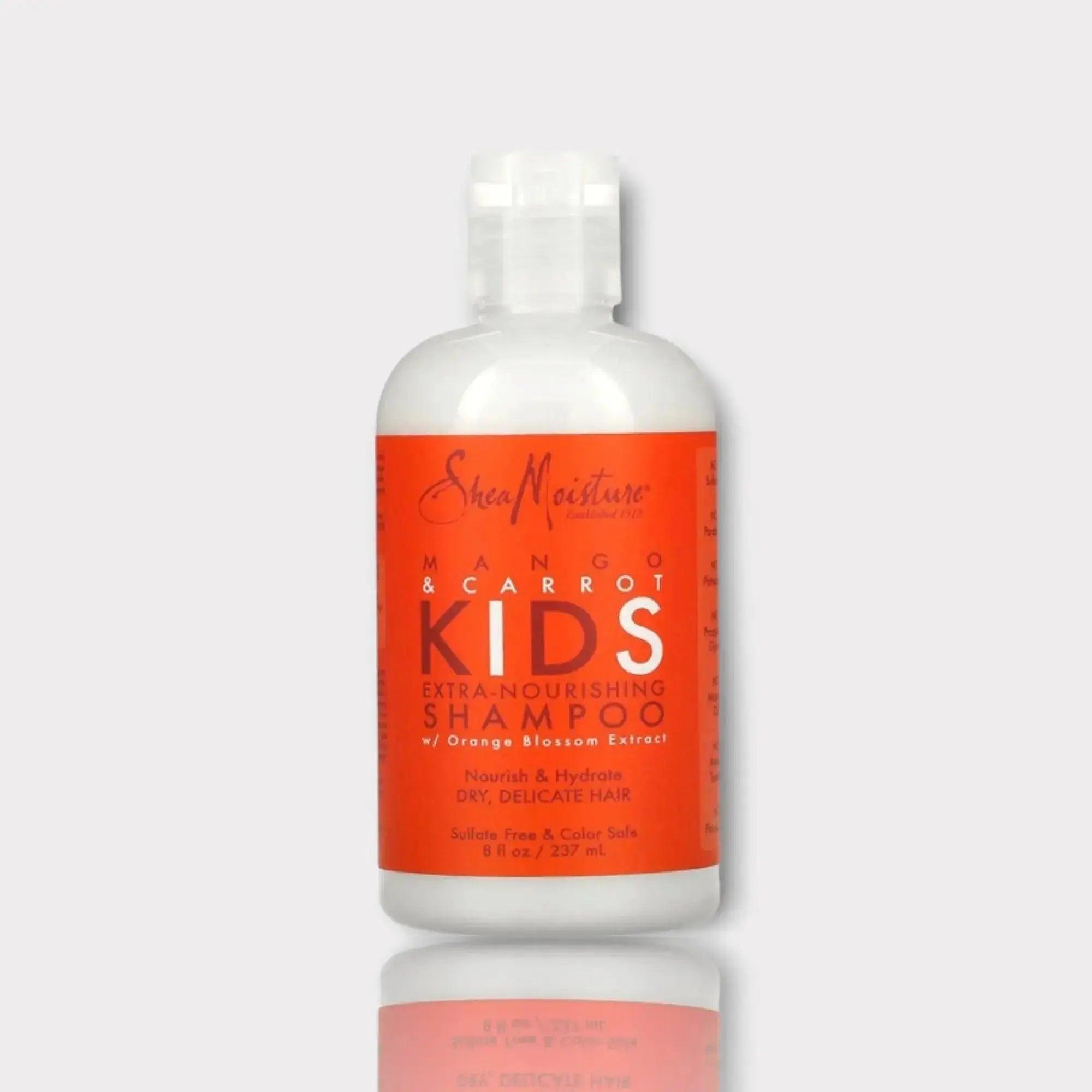 SheaMoisture Kids Mango & Carrot Kids Extra-Nourishing Shampoo - Honesty Sales U.K