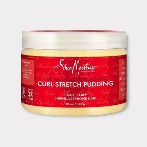 Shea Moisture Red Palm Oil & Cocoa Butter Elongating Puding 340GR - Honesty Sales U.K