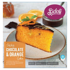 Sidoli Sticky Chocolate & Orange Cake 1.900kg - Honesty Sales U.K