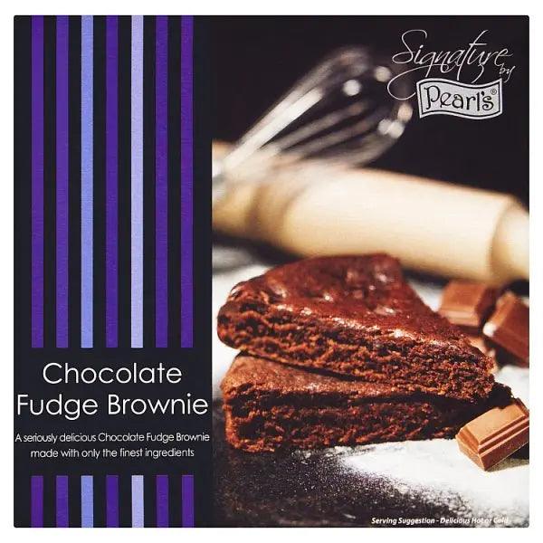 Signature by Pearl's Chocolate Fudge Brownie (Case of 8) - Honesty Sales U.K