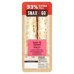 Snax on the Go Ham & Cheese Mayo (Case of 6) - Honesty Sales U.K