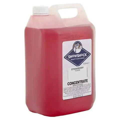 Snow Shock Strawberry Flavour 5 Litres - Honesty Sales U.K