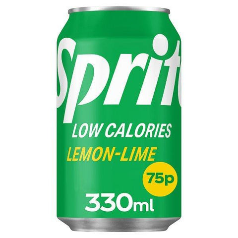 Sprite 330ml PM 75p (Case of 24) - Honesty Sales U.K