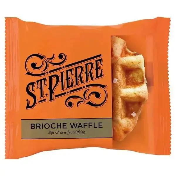 St Pierre Brioche Waffle (Case of 12): Decadent and Delicious Belgian-Style Waffles for a Gourmet Breakfast Experience - Honesty Sales U.K