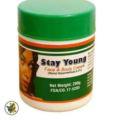 Stay Young Face and Body Cream Stay Young Face 200g - Honesty Sales U.K