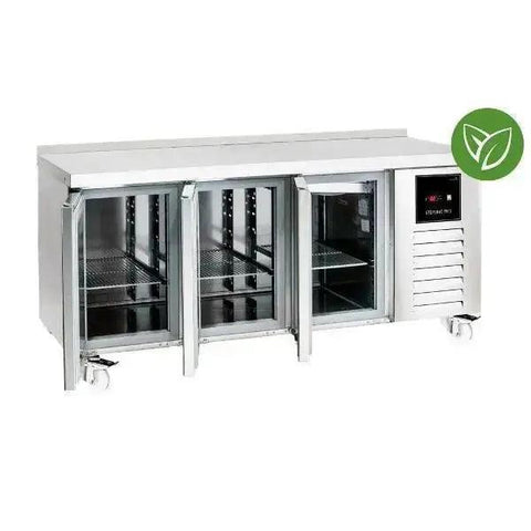 Sterling Pro Green Range Three Door Counter FRIDGE - Honesty Sales U.K