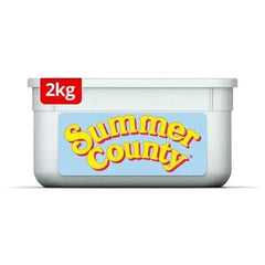 Summer County Margarine Tub 2kg Suitable for spreading - Honesty Sales U.K