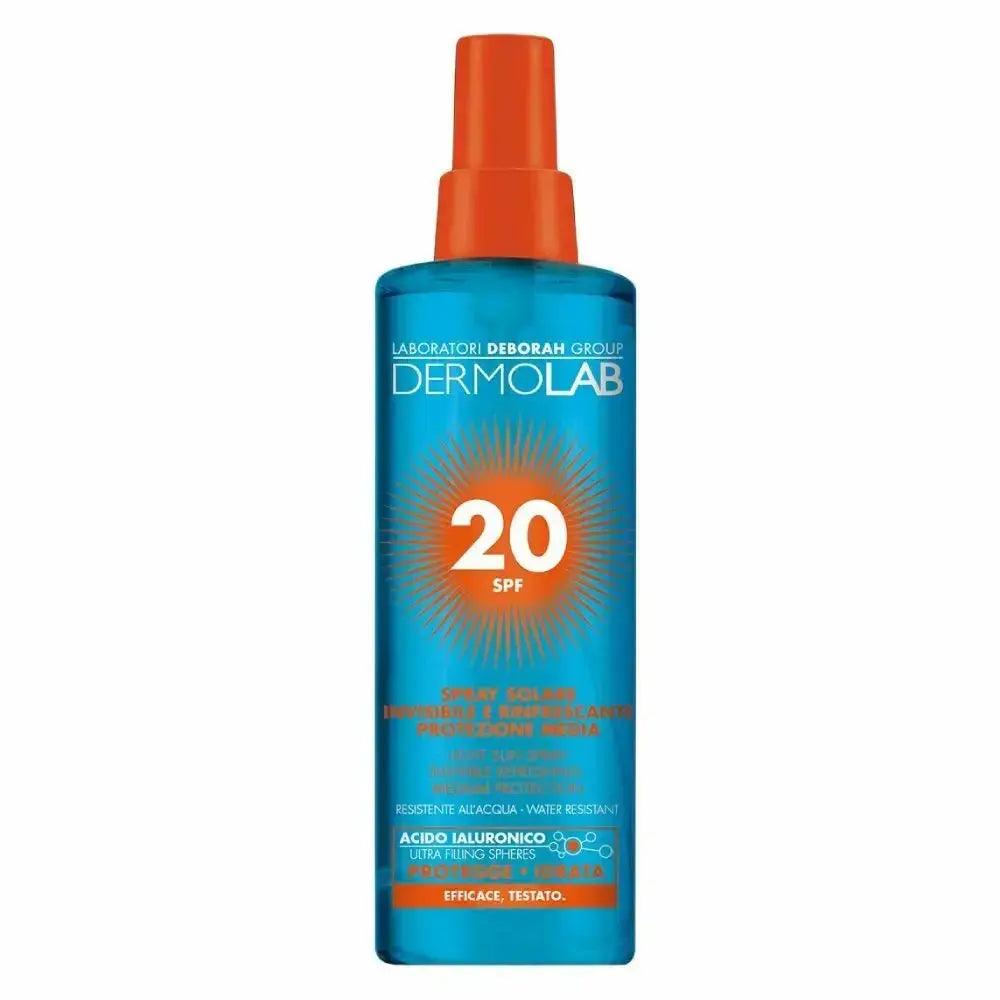 Sun Block Deborah Dermolab Spray Invisible SPF20 Refreshing (200 ml) - Honesty Sales U.K