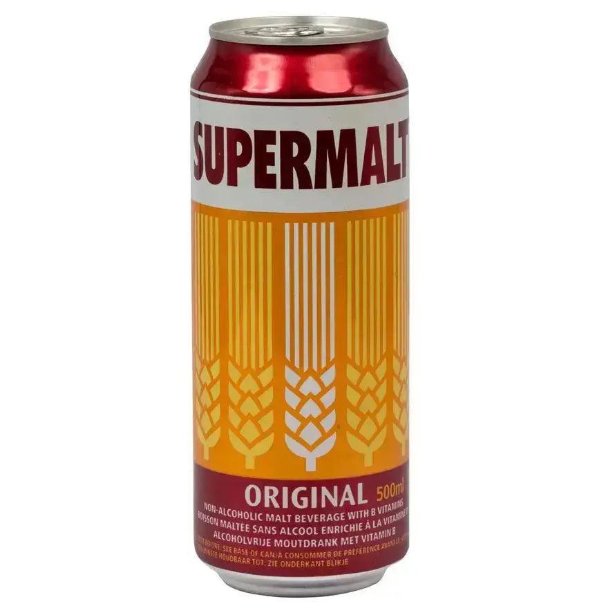 Supermalt Cans 500ml Malt Beverage With B Vitamins - Honesty Sales U.K