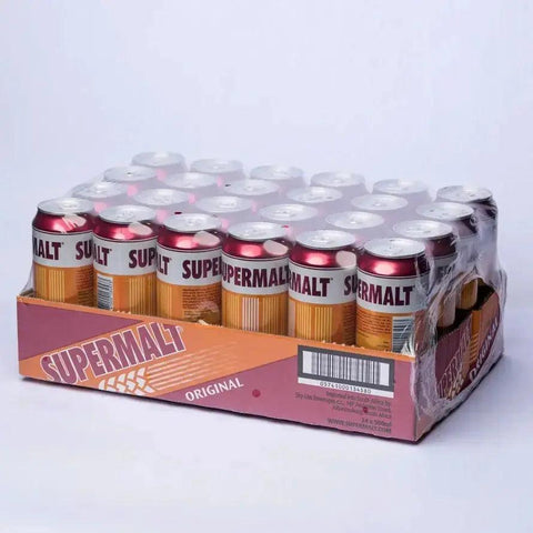 Supermalt Cans 500ml Malt Beverage With B Vitamins - Honesty Sales U.K