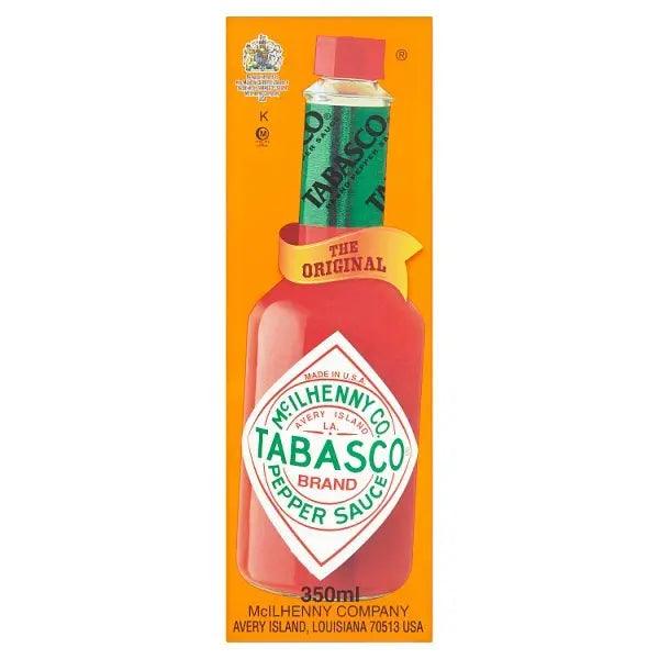 Tabasco Classic Pepper Sauce 350ml Hot Sauce - Honesty Sales U.K