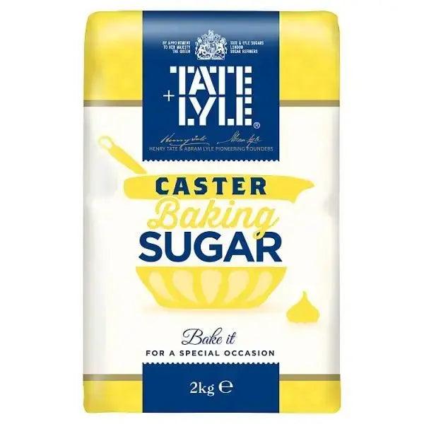 Tate & Lyle Caster Baking Sugar 2kg - Honesty Sales U.K