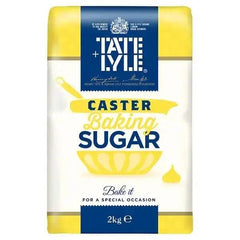 Tate & Lyle Caster Baking Sugar 2kg - Honesty Sales U.K