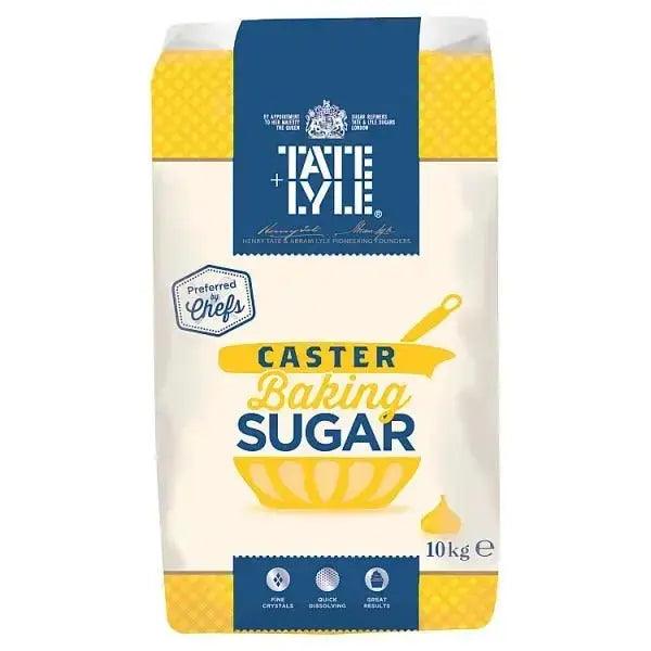 Tate & Lyle Caster Sugar 10kg For baking - Honesty Sales U.K