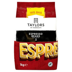 Taylors of Harrogate Espresso Beans Roast Coffee 1kg - Honesty Sales U.K