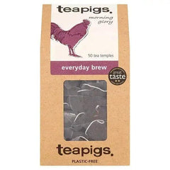 Teapigs Everyday Brew Tea Temples 50 x 3.3g (165g) - Honesty Sales U.K