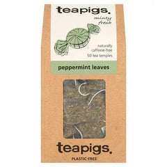 Teapigs Peppermint Leaves 50 Biodegradable Tea Temples 100g - Honesty Sales U.K