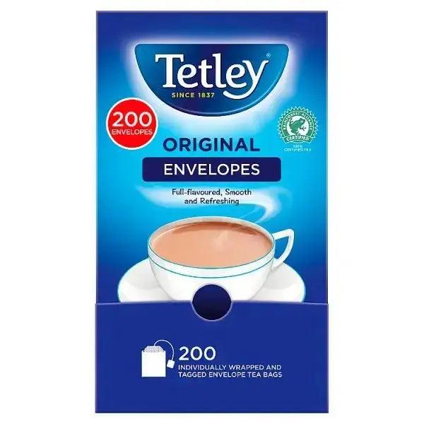 Tetley 200 Original Enveloped Tea Bags 400g - Honesty Sales U.K