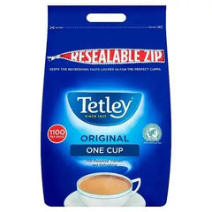 Tetley One Cup Tea Bags x1,100 Black Tea Tetley - Honesty Sales U.K