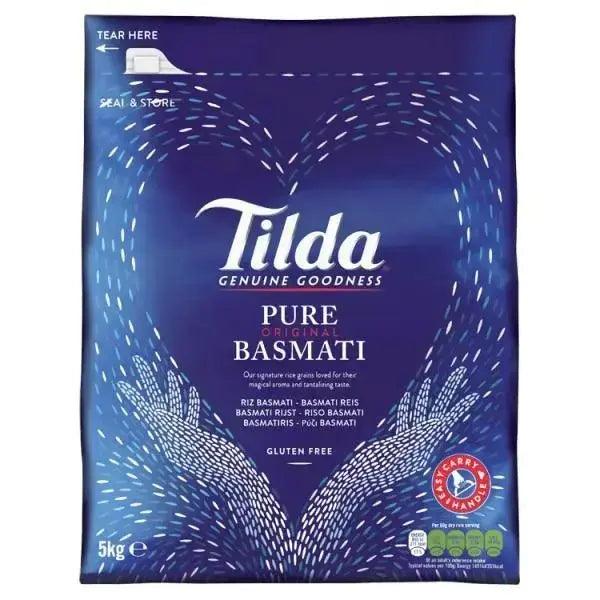 Tilda Pure Original Basmati Rice 5kg - Honesty Sales U.K