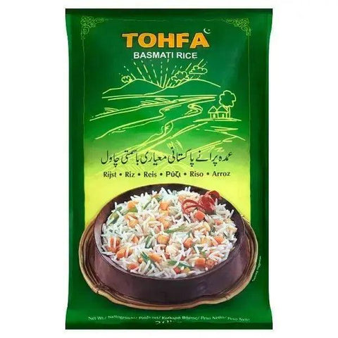 Tohfa Basmati Rice Description A gift from Mother Nature - Honesty Sales U.K