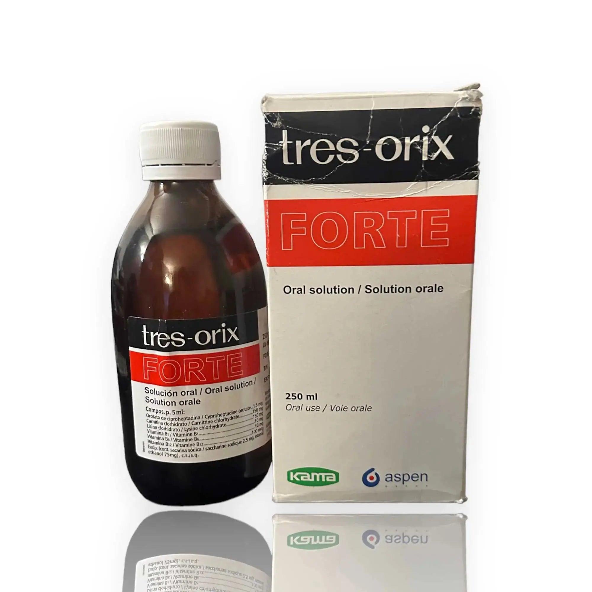 Tres-orix Forte Oral Solution - Honesty Sales U.K