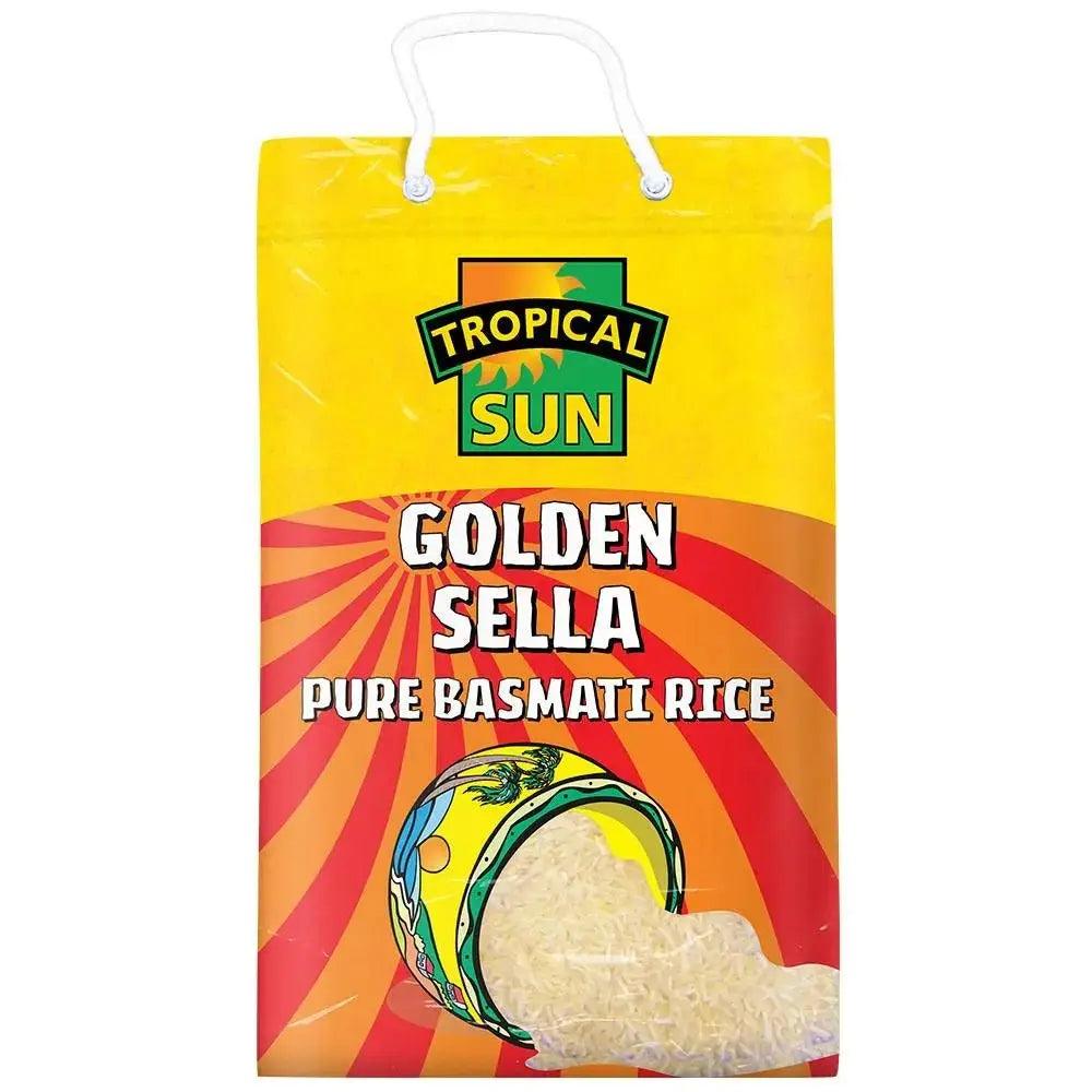 Tropical Sun Golden Sella Basmati Rice - Honesty Sales U.K