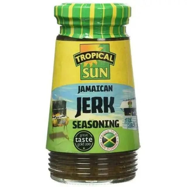 Tropical Sun Jerk Seasoning Jar 280G Made in Jamaica - Honesty Sales U.K