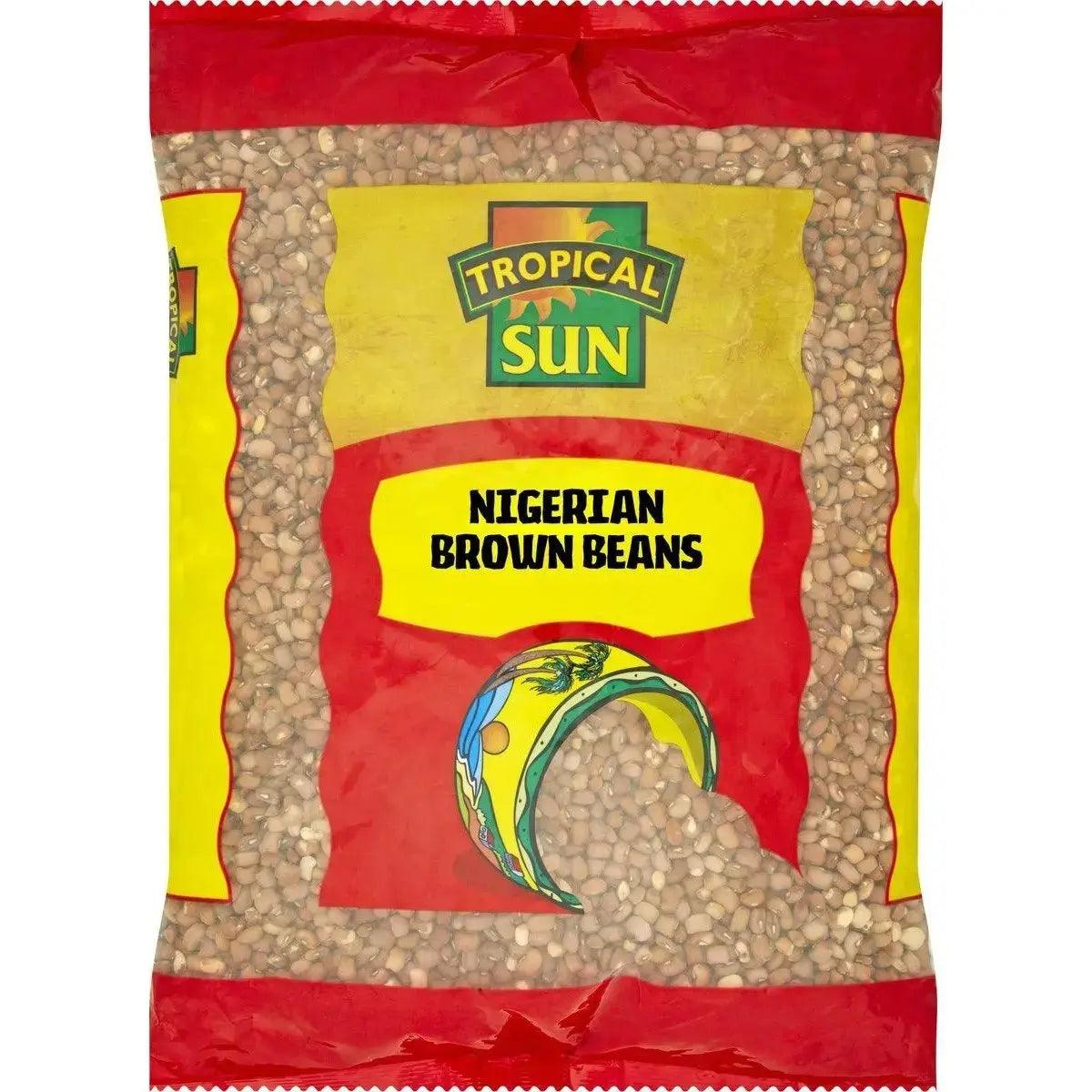 Tropical Sun Nigerian Brown Beans Nigerian dishes - Honesty Sales U.K