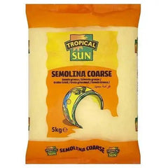Tropical Sun Semolina Coarse smooth flavour - Honesty Sales U.K