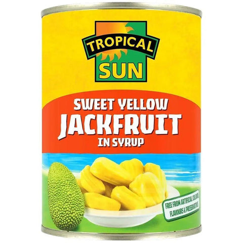 Tropical Sun Sweet Yellow Jackfruit in Syrup 565g - Honesty Sales U.K