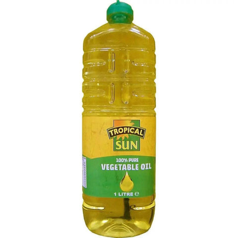 Tropical Sun Vegetable Oil -1 to 10ltr - Honesty Sales U.K