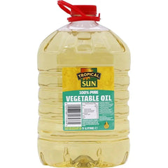Tropical Sun Vegetable Oil -1 to 10ltr - Honesty Sales U.K