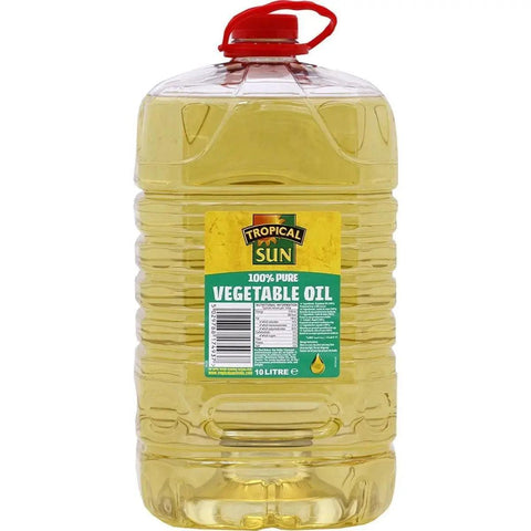 Tropical Sun Vegetable Oil -1 to 10ltr - Honesty Sales U.K