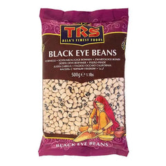 TRS Black Eyed Beans a Natural Source of Protein (500g) - Honesty Sales U.K