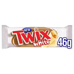 Twix White Chocolate Biscuit Twin Bars 46g (Case of 20) - Honesty Sales U.K